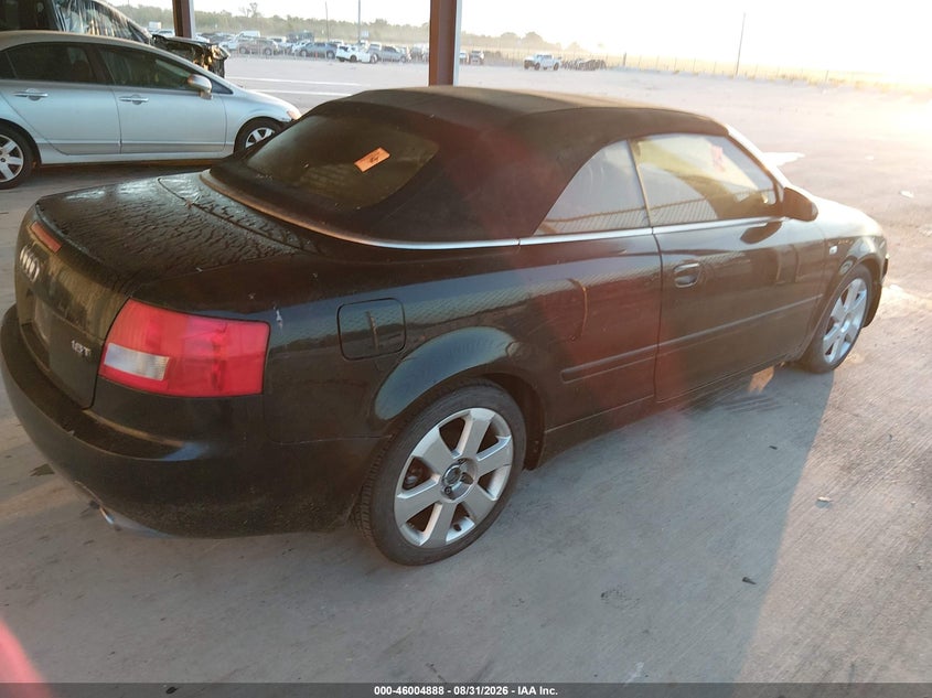 2004 AUDI A4 auction photo 4