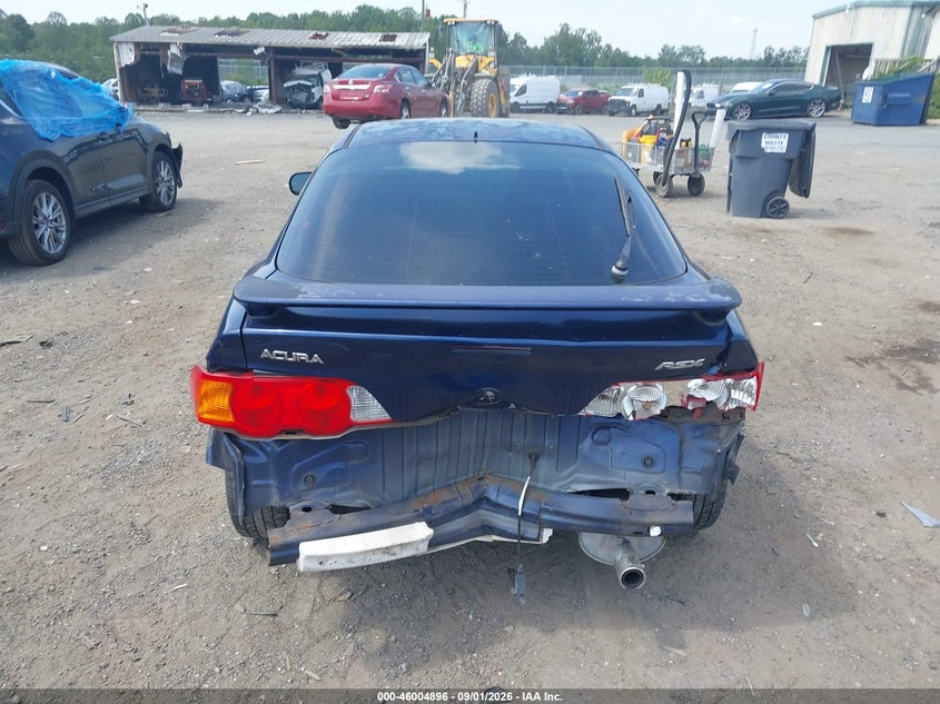 ACURA RSX 2002 VIN JH4DC53822C001612