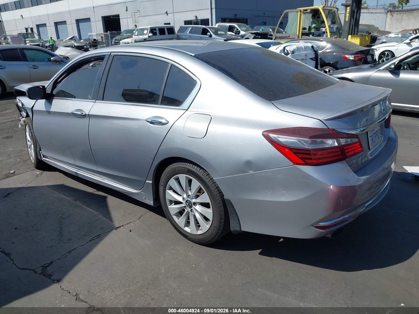 Vin: 1hgcr2f58ga180593, lot: 46504300, honda accord sport 20163