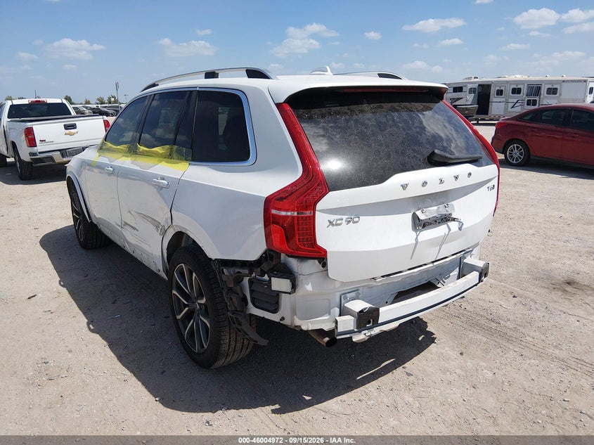 Vin: yv4a22pk2k1450423, lot: 46504348, volvo xc90 t6 momentum 20193