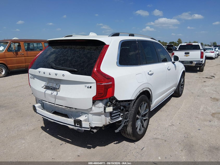Vin: yv4a22pk2k1450423, lot: 46504348, volvo xc90 t6 momentum 20194