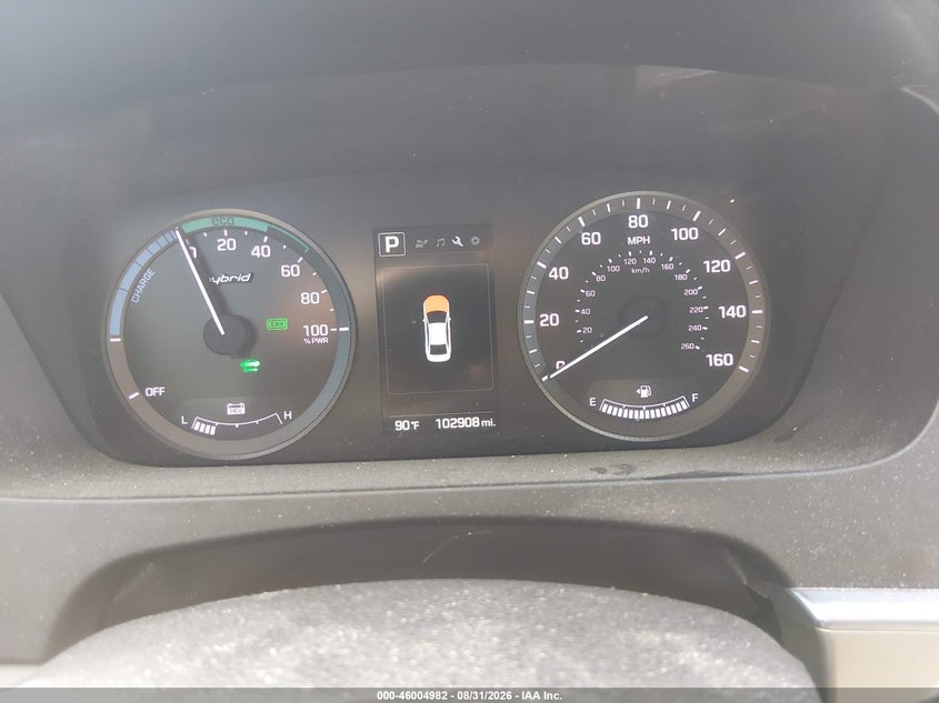 2016 HYUNDAI SONATA HYBRID auction photo 7