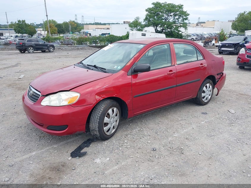 2005 Toyota Corolla, Удар сзади, IAAI, VIN 2T1BR32E55C427941 — фото 2