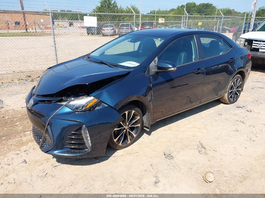 2018 Toyota Corolla, Front End, IAAI, VIN 2T1BURHE8JC107399 — photo 2