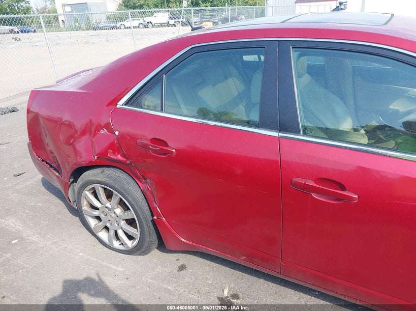 CADILLAC CTS 2008 VIN 1G6DP57V380118747