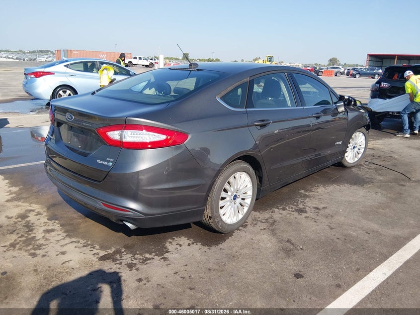 Vin: 3fa6p0lu2gr341405, lot: 46504393, ford fusion hybrid se 20164