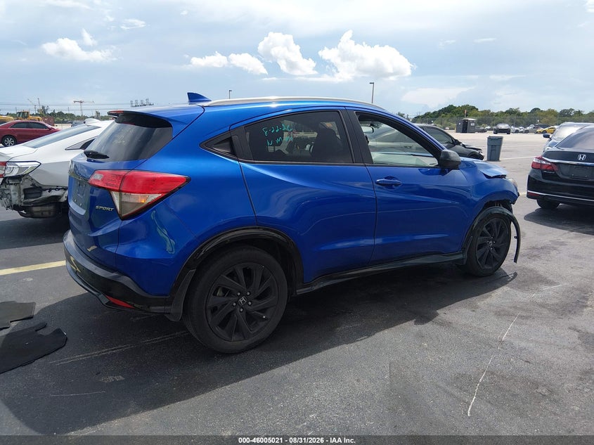 HONDA HR-V 2021 VIN 3CZRU5H17MM729812