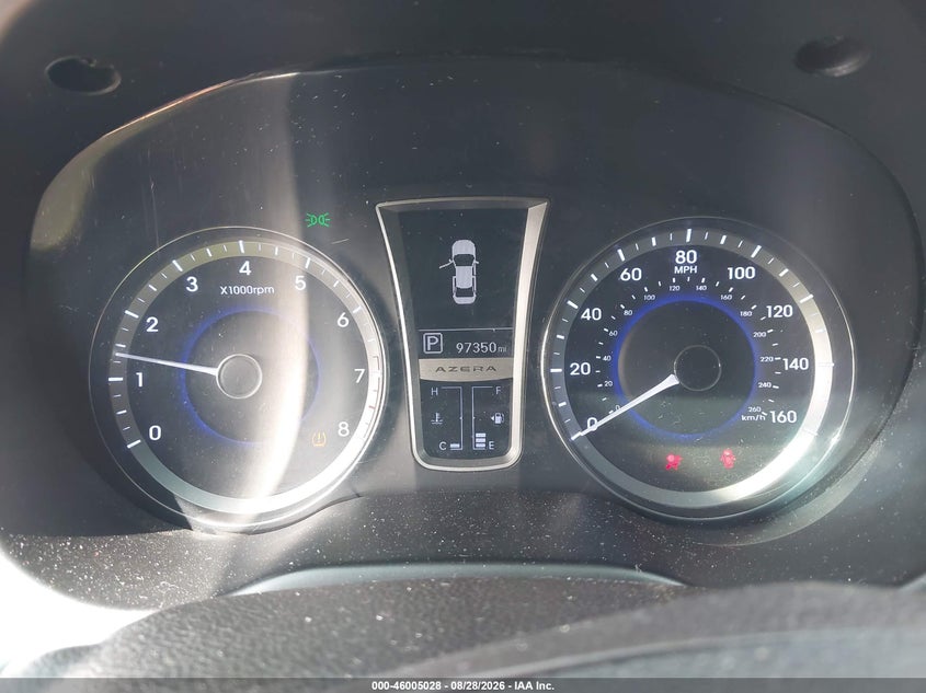 2013 HYUNDAI AZERA auction photo 7