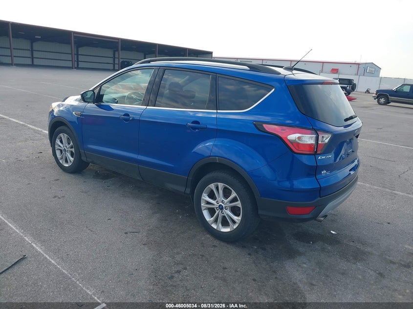 Vin: 1fmcu0gdxjuc88500, lot: 46504410, ford escape se 20183