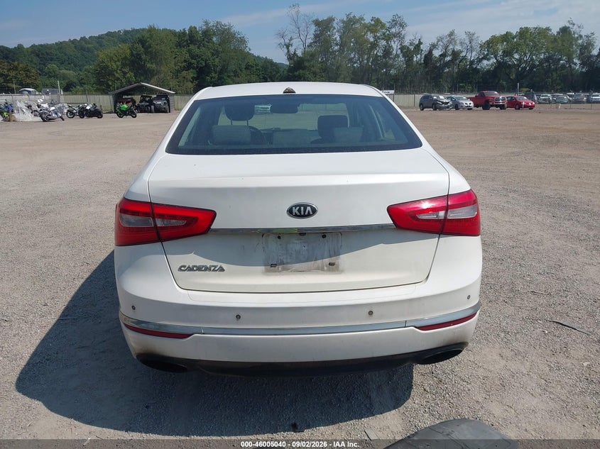 KIA CADENZA 2014 VIN KNALN4D74E5144316