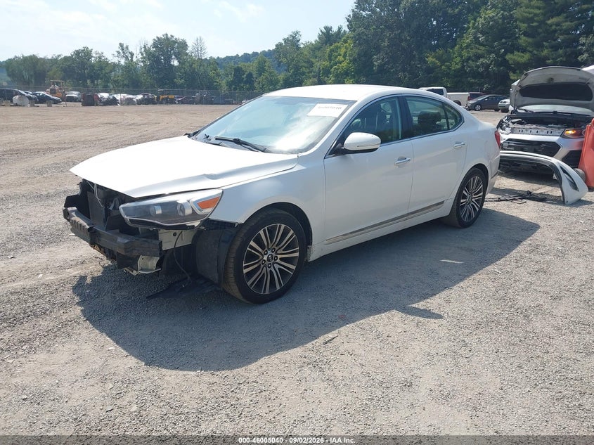 Vin: knaln4d74e5144316, lot: 46504416, kia cadenza premium 20142