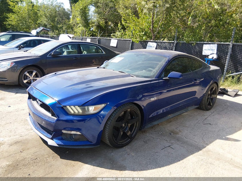 2015 Ford Mustang, Град, IAAI, VIN 1FA6P8CF4F5403520 — фото 2