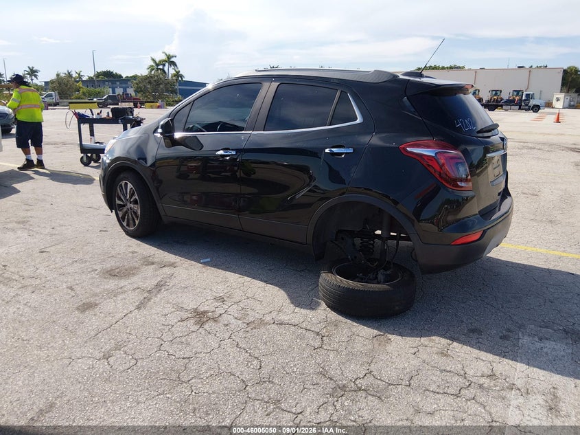 Vin: kl4cjasbxkb824202, lot: 46504426, buick encore fwd preferred 20193