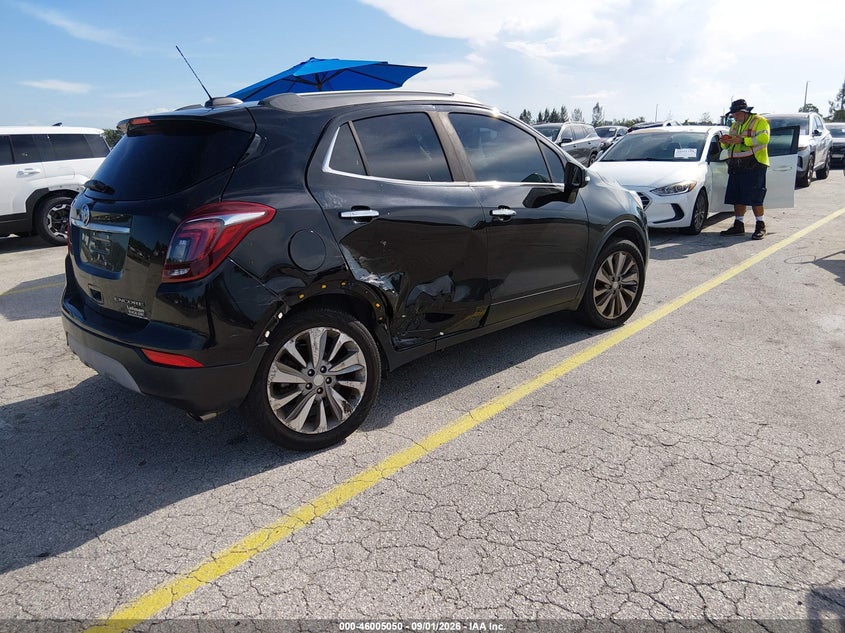 Vin: kl4cjasbxkb824202, lot: 46504426, buick encore fwd preferred 20194