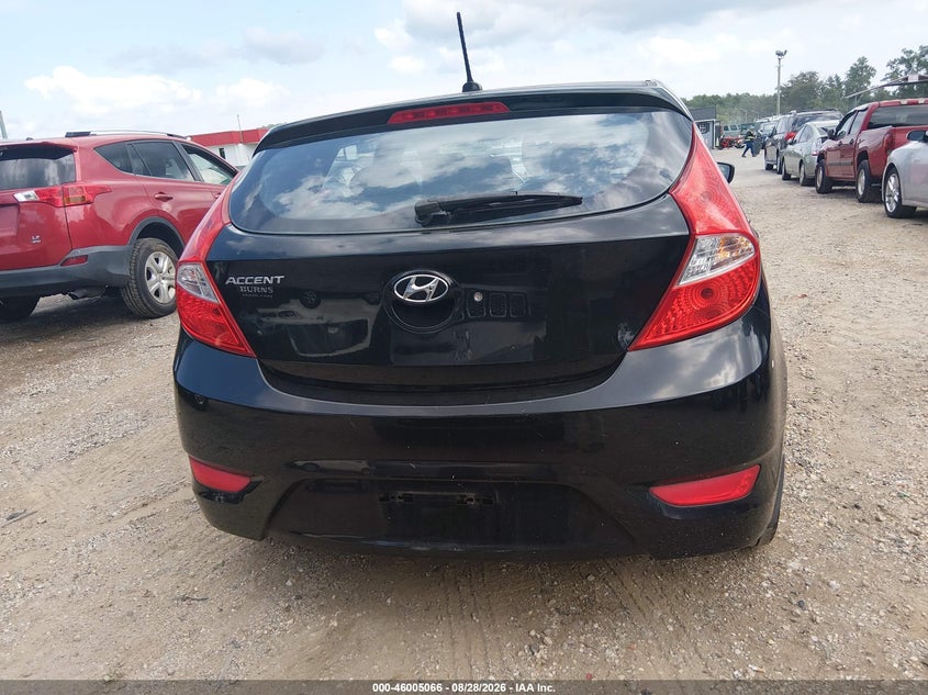 2012 HYUNDAI ACCENT HATCHBACK 1.6L I-4 DI, DOHC, VVT, REGULAR , 138HP