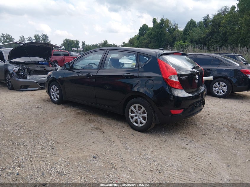 2012 HYUNDAI ACCENT auction photo 3