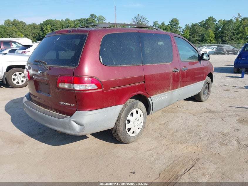 2001 TOYOTA SIENNA auction photo 4