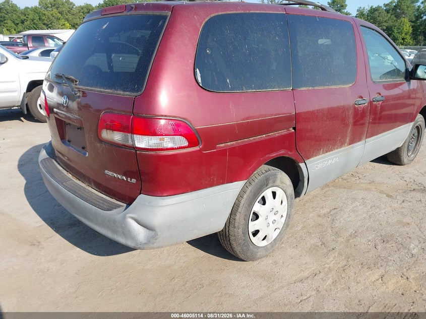 2001 TOYOTA SIENNA auction photo 6
