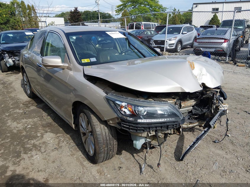 Vin: 1hgcr2f80da073222, lot: 46504552, honda accord ex-l 2013 img_1