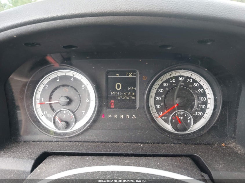 2013 RAM 1500 TRUCK 5.7L V-8 VVT, 395HP