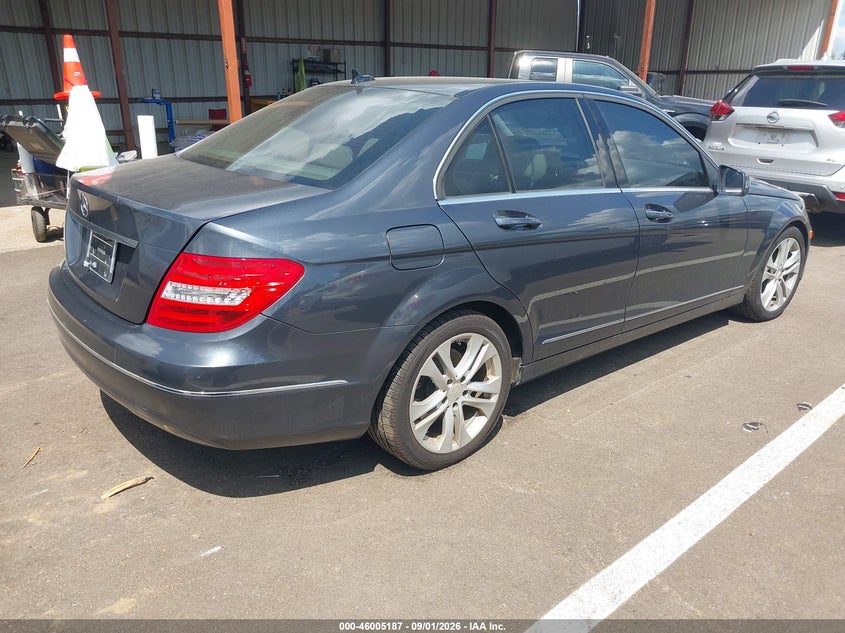 Vin: wddgf4hb6eg248350, lot: 46504563, mercedes-benz c 250 luxury 20144