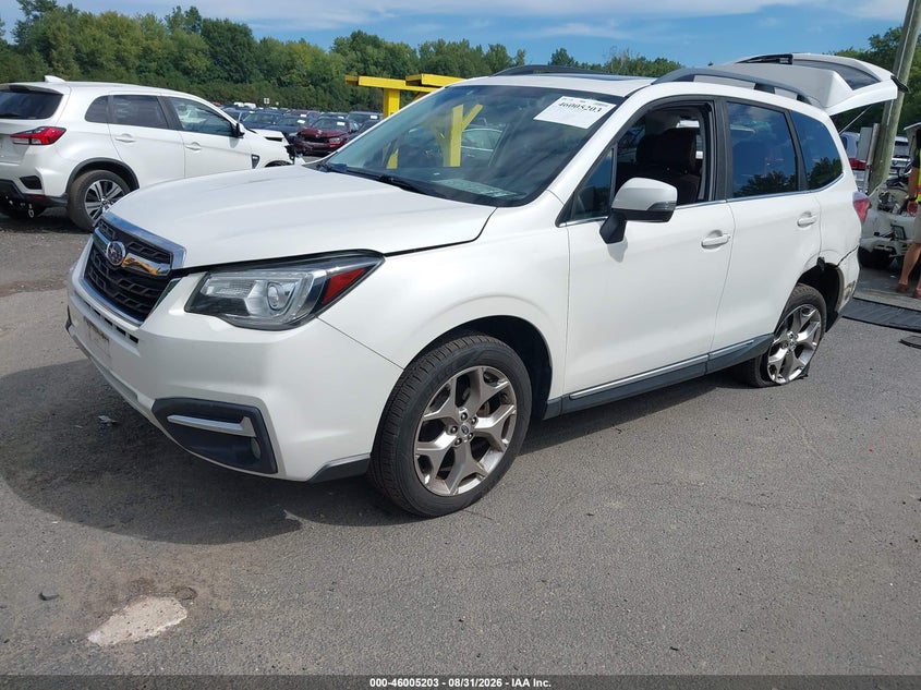 2018 Subaru Forester, Левый зад, IAAI, VIN JF2SJAWC0JH547674 — фото 2