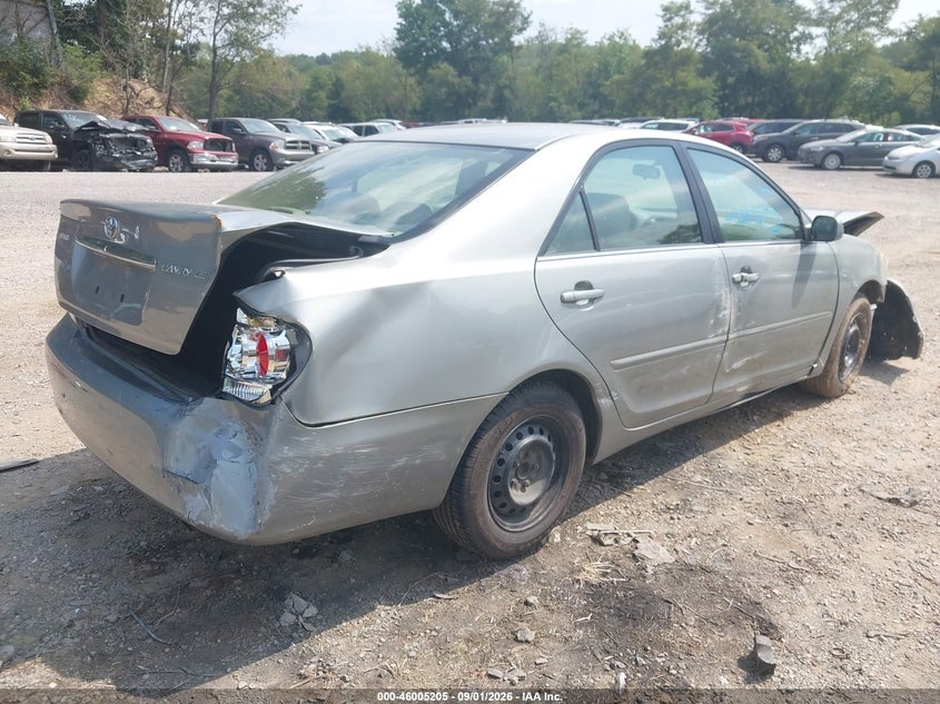 TOYOTA CAMRY 2005 VIN 4T1BE32K35U525673
