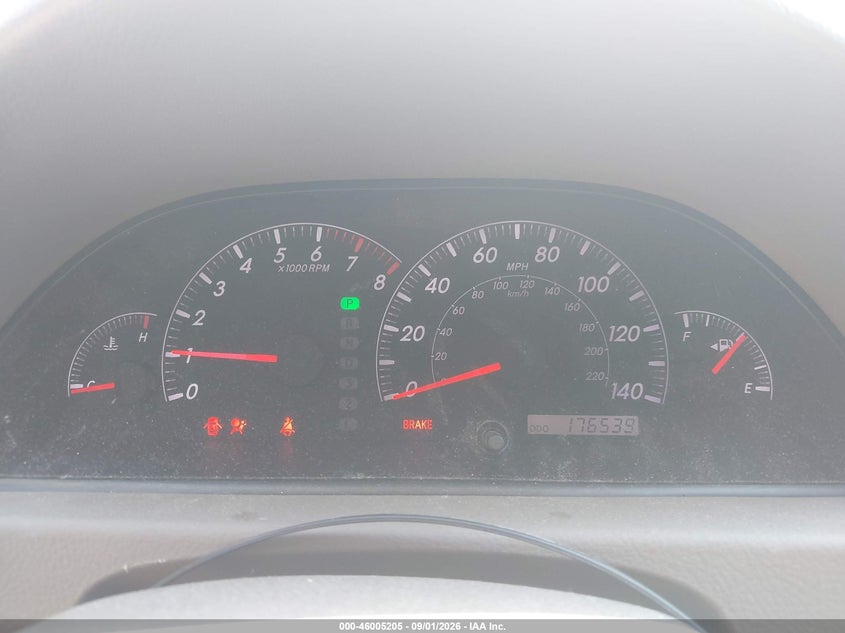 TOYOTA CAMRY 2005 VIN 4T1BE32K35U525673