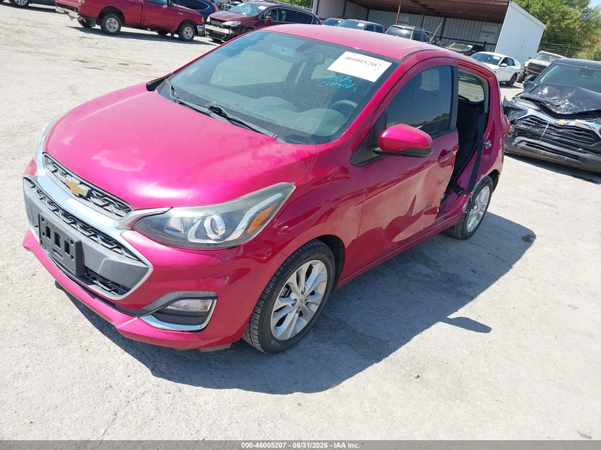 2019 Chevrolet Spark, Левый бок, IAAI, VIN KL8CD6SA0KC742502 — фото 2
