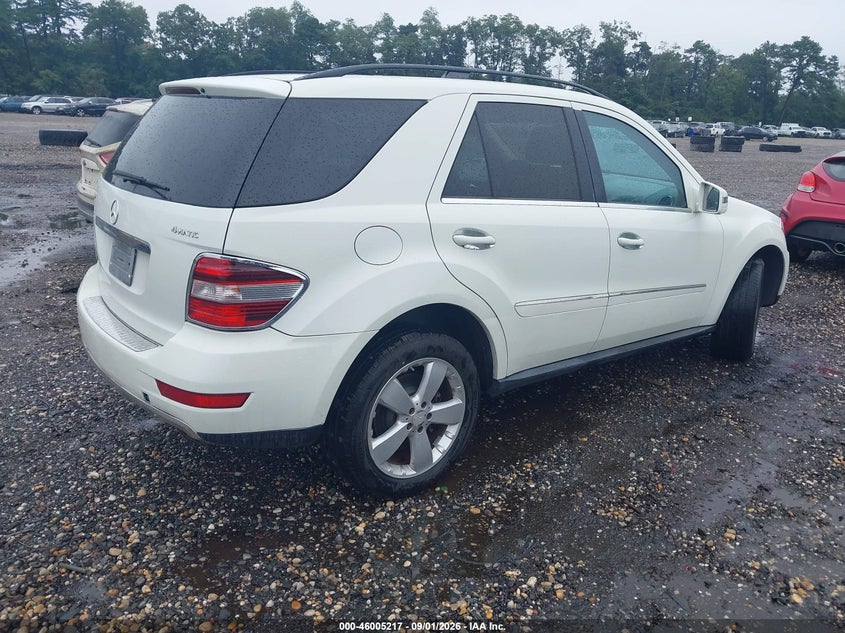 2011 MERCEDES-BENZ ML 350 auction photo 4