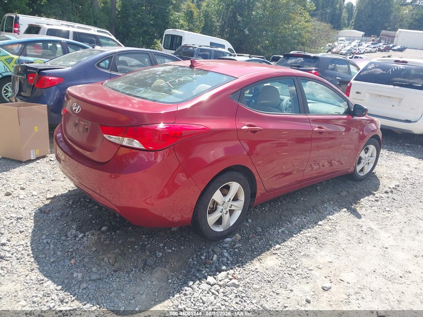 Vin: 5npdh4ae3dh339274, lot: 46504620, hyundai elantra gls 20134