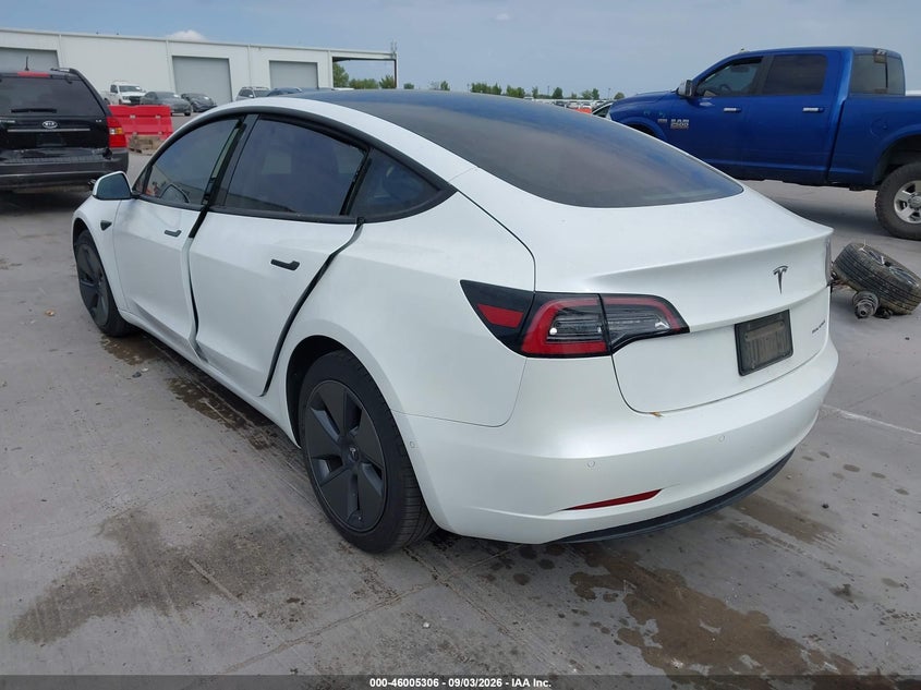 TESLA MODEL 3 2021 VIN 5YJ3E1EB0MF869574
