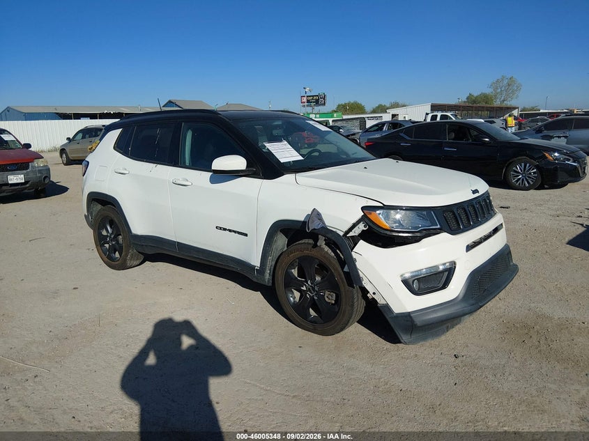 Vin: 3c4njcbb6mt567504, lot: 46504724, jeep compass altitude fwd 2021 img_1