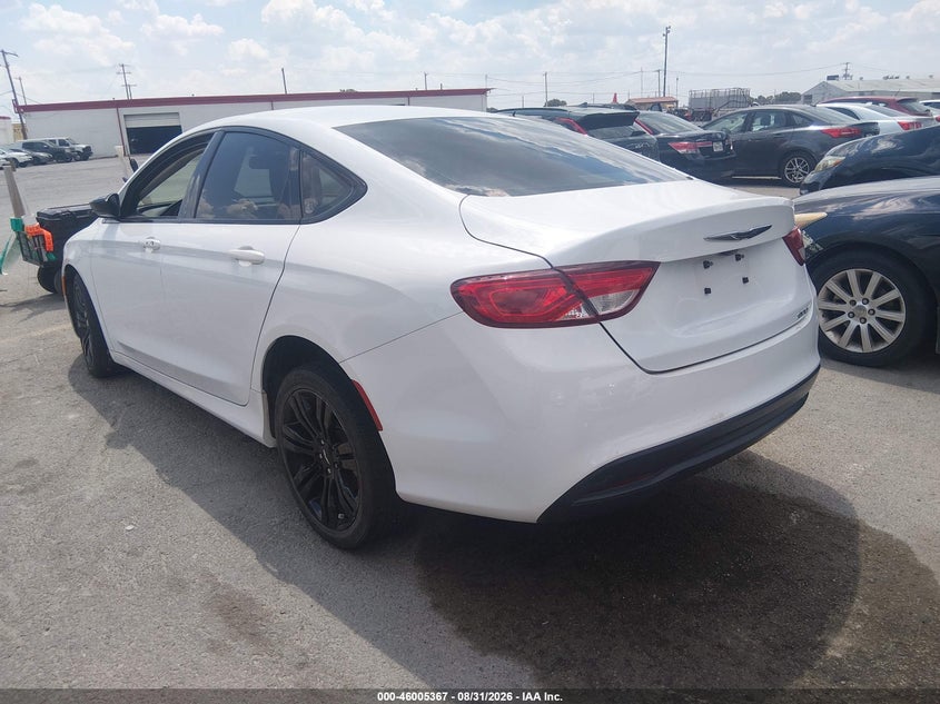 2017 CHRYSLER 200 auction photo 3