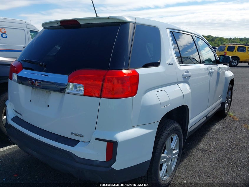 GMC TERRAIN 2016 VIN 2GKFLSEK5G6272590