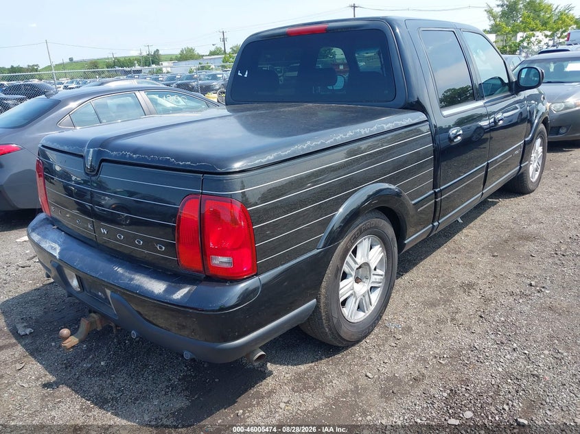 2002 LINCOLN BLACKWOOD PICKUP 5.4L V-8 DOHC, PREMIUM , 300HP