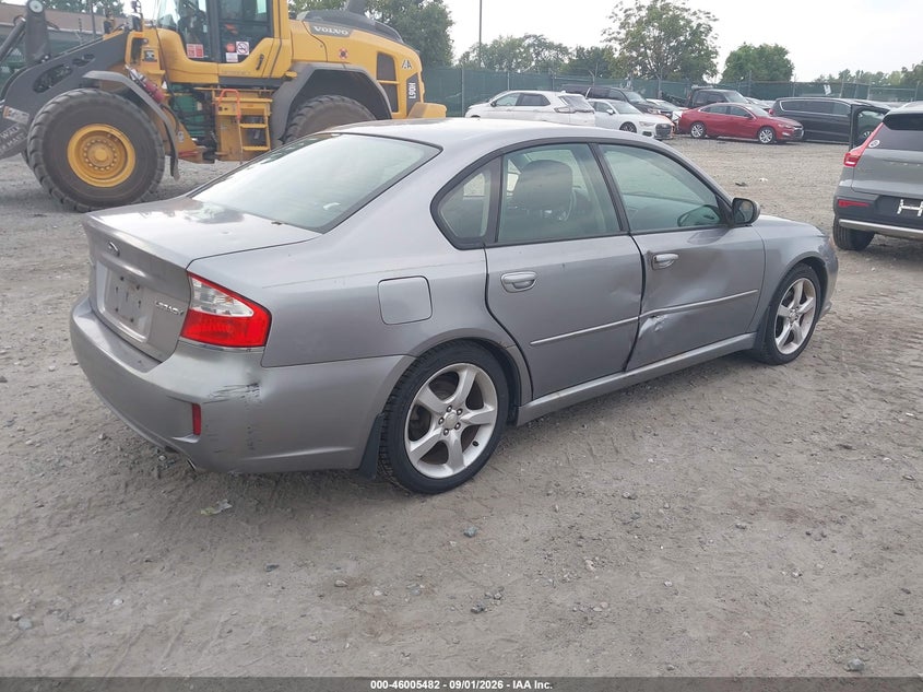 SUBARU LEGACY 2009 VIN 4S3BL616097230924