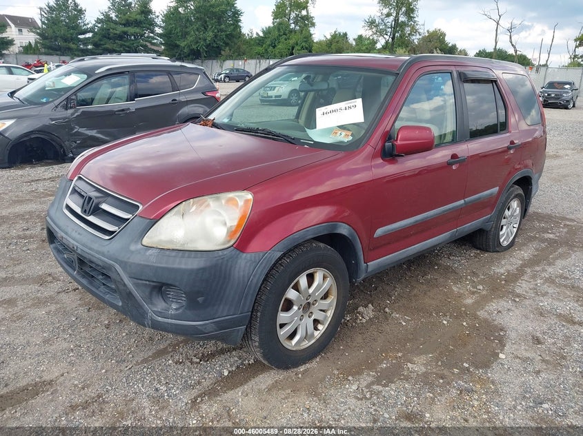 2005 Honda CR-V, Звичайний знос, IAAI, VIN SHSRD78845U328344 — фото 2