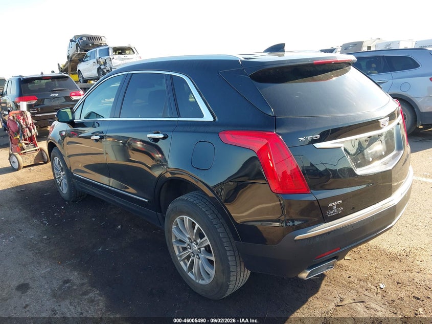 Vin: 1gykndrs7hz236264, lot: 46504866, cadillac xt5 luxury 20173
