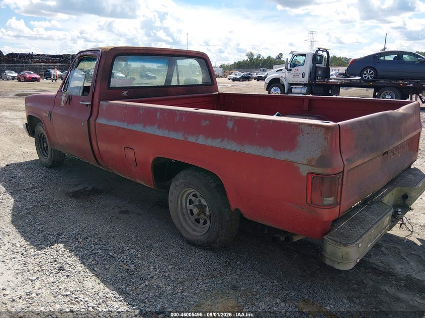 1985 CHEVROLET C10 auction photo 3