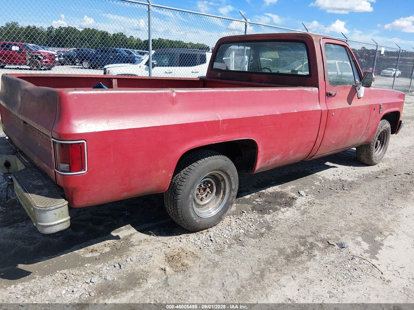 1985 CHEVROLET C10 auction photo 4