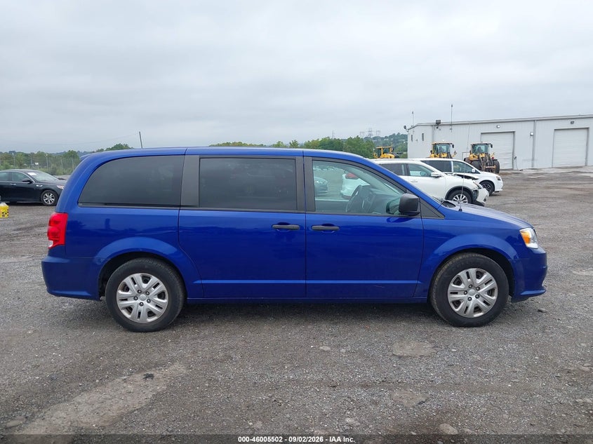 2019 DODGE CARAVAN VAN 3.6L V-6 DOHC, VVT, REGULAR , 283HP