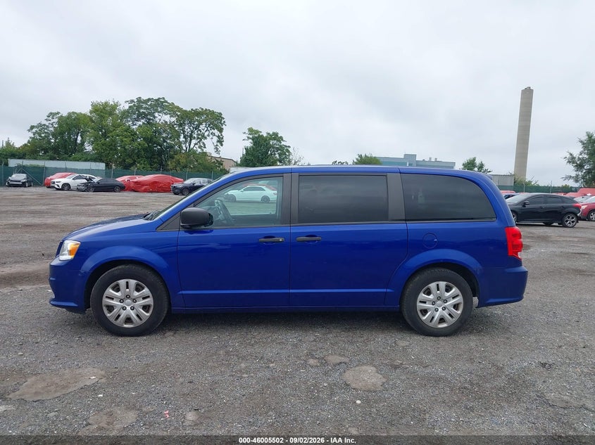 2019 DODGE CARAVAN VAN 3.6L V-6 DOHC, VVT, REGULAR , 283HP