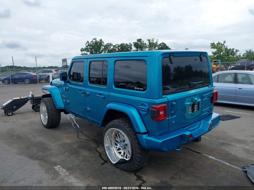 Vin: 1c4hjxeg9lw254709, lot: 46504892, jeep wrangler unlimited sahara 4x4 20203