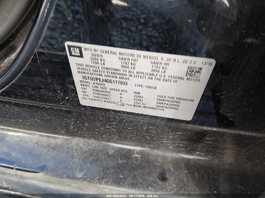 GMC SIERRA 1500 - zdjęcie 9