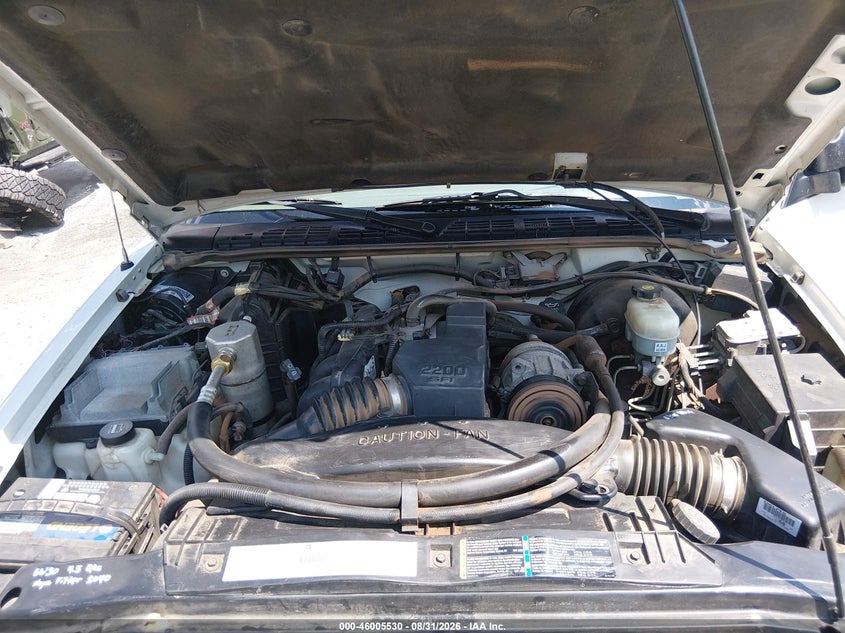 CHEVROLET S-10 2003 VIN 1GCCS14H238237186