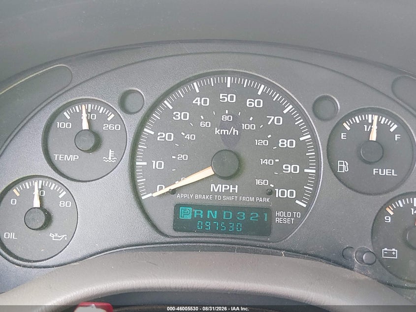 CHEVROLET S-10 2003 VIN 1GCCS14H238237186