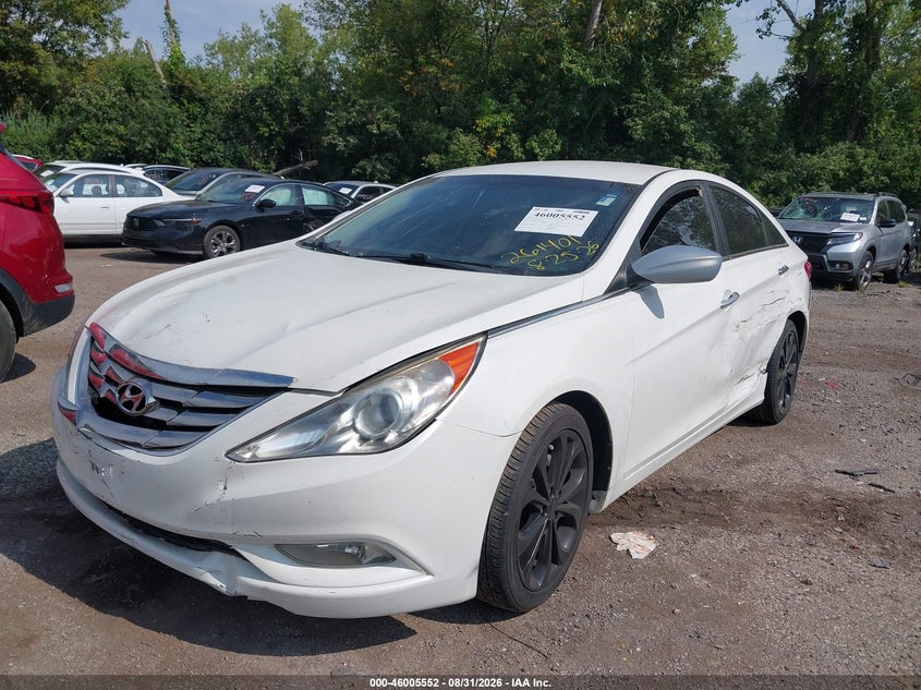 2013 Hyundai Sonata, Left & Right Side, IAAI, VIN 5NPEC4AB9DH752664 — photo 2