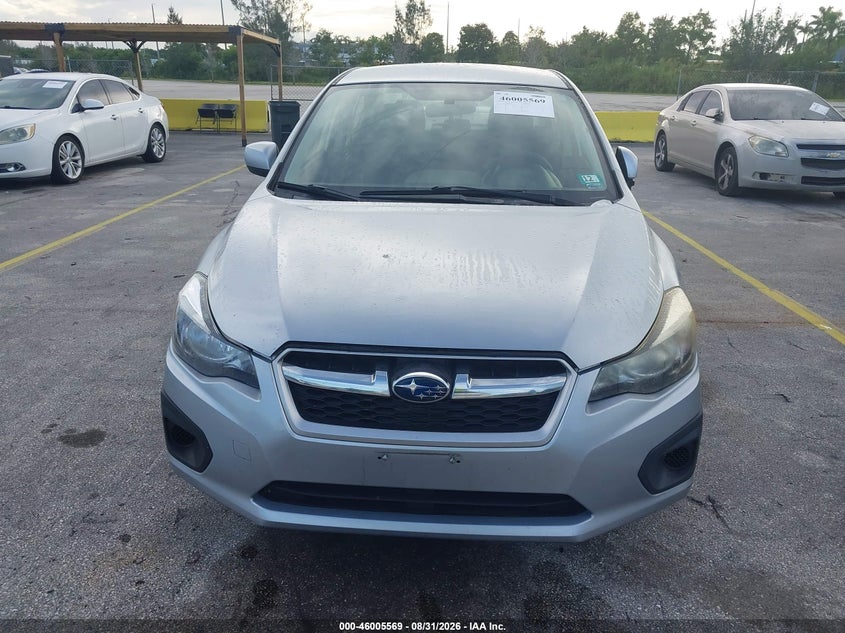 2013 SUBARU IMPREZA auction photo 6