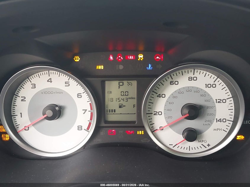2013 SUBARU IMPREZA auction photo 7